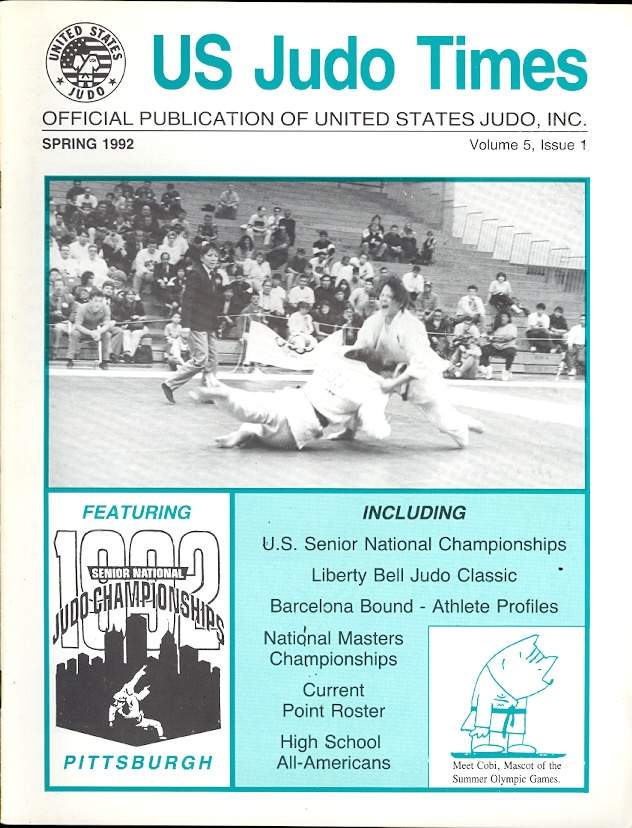 Spring 1992 US Judo Times